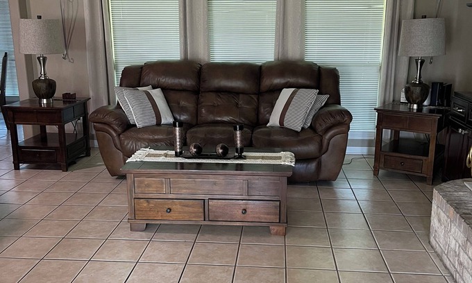 Port Arthur House | 4- Bedroom Serenity: 7 Beds Your Peaceful Retreat: Television in Every Bedroom