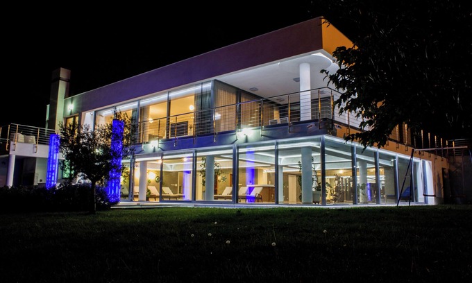 Hreljin Villa | 4-bedroom villa with indoor pool, spa area, fitness room, tennis court, AC, WiFi