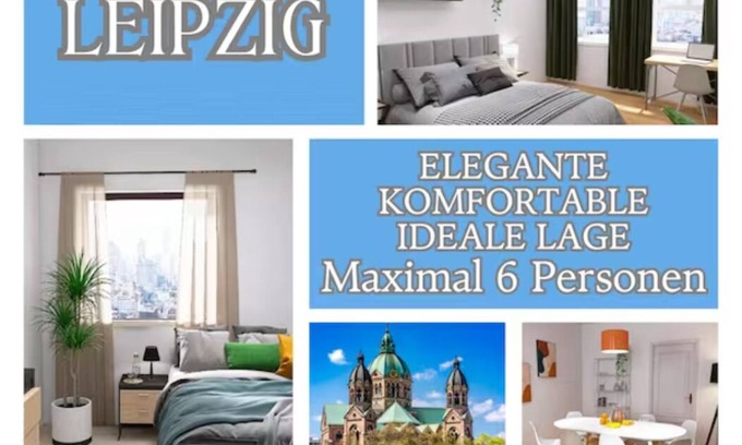 Neuschonefeld Apartment | 4-room residence for families and groups with balcony and garden view!