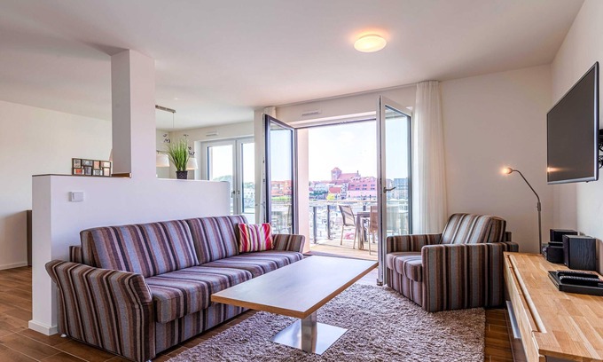 Muritz Apartment | 4-star apartment Sieglinde in the harbor residence.