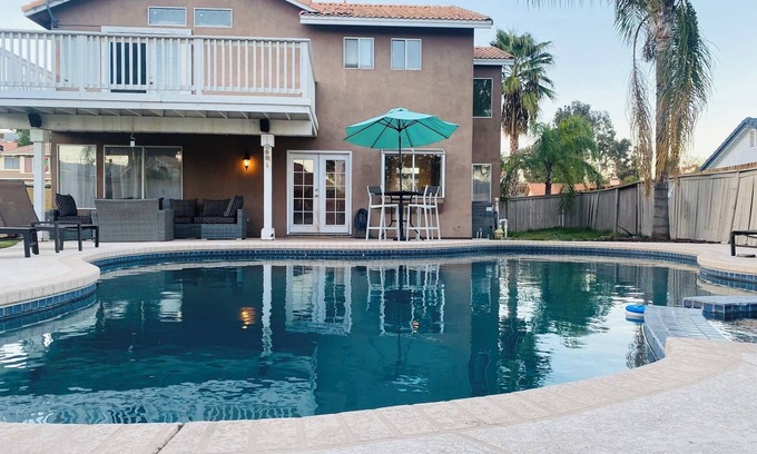 Lake Elsinore House | 4BR, Pool,Spa, Mini Golf, A+ House