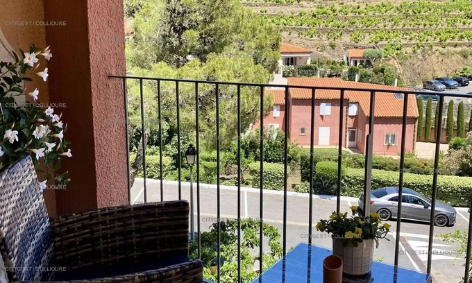Collioure Villa | 4CAM35 Villa in residence with swimming pool Collioure