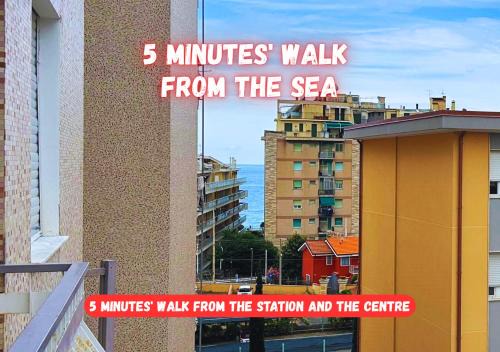 Loano Apartment | 5 minutes from the beach with sea view