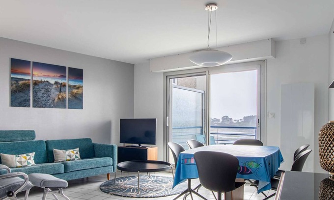 Erquy Apartment | 510 - 2-bedroom apartment in Erquy with full sea view