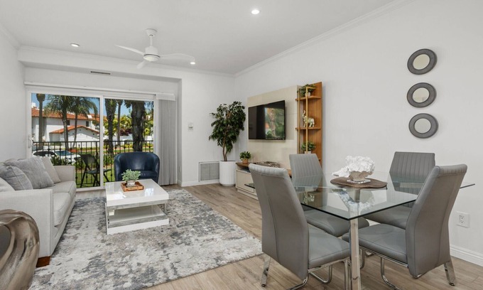 Carlsbad Condo | 629 Walk to Restaurants Close to Spa Luxury Inside the gates