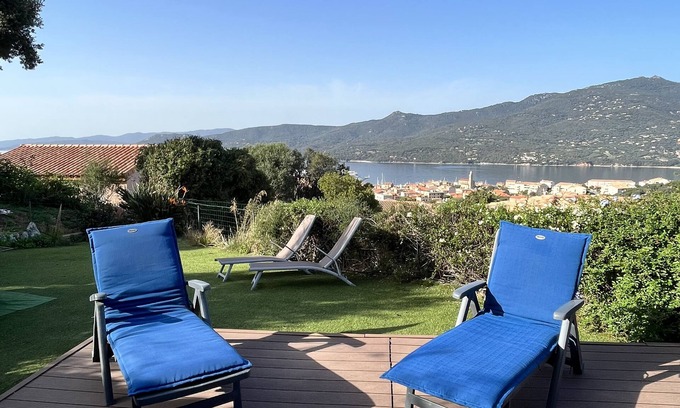 Propriano Apartment | 65 m2 T3 apartment - 100 m2 private garden with sea view