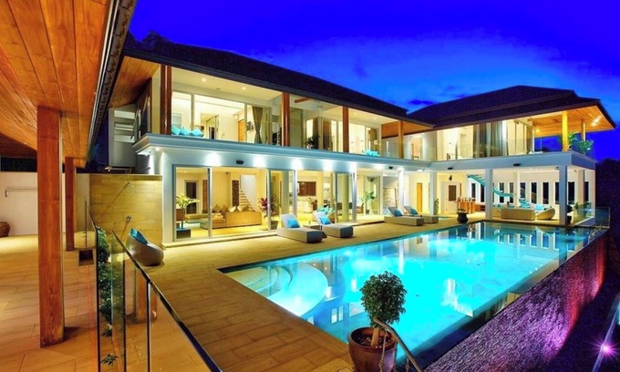 Mae Nam Villa | 7 Bedroom Luxury Sea View Villa Moon
