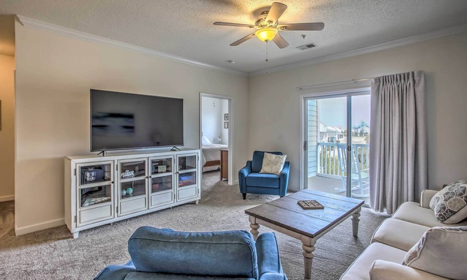 Carolina Forest Condo | 7 Mi to Myrtle Beach Boardwalk: Condo w/Balcony!