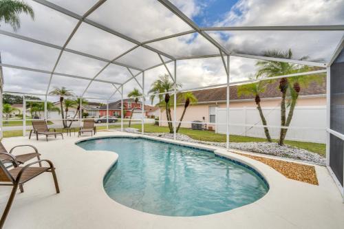 Chatham Park House | 8 Mi to Disney Kissimmee Home with Lanai and Pool!
