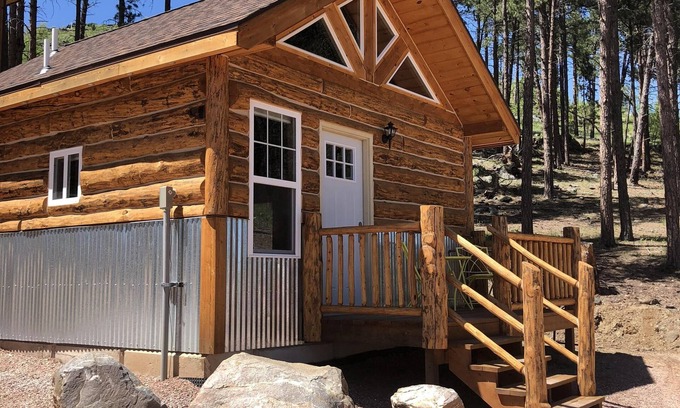 Rapid City Cabin | 8 miles to Mount Rushmore - Sleeps 2 - King Bed