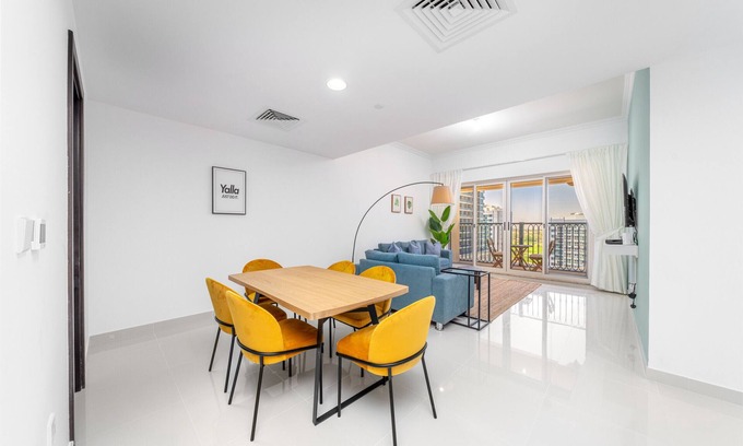Dubai Sports City Apartment | 806 Canal Residence West Arabian | 2 Bedrooms