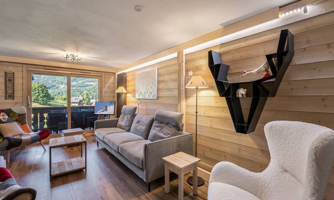 Meribel Village Apartment | 84 m² Apartment ∙ 4 bedrooms ∙ 8 guests