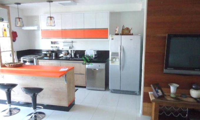 Jardim Virginia Apartment | 98sqm apartment, 3 bedrooms. Guarujá Cove Beach - Excellent Club Condominium