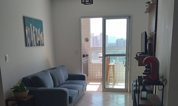 Vila Assuncao Apartment | A 150mts da Praia,apartamento com Varanda Gourmet e 2 Vagas