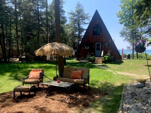 Ellsworth House | A-Frame Cabin on Lake Michigan