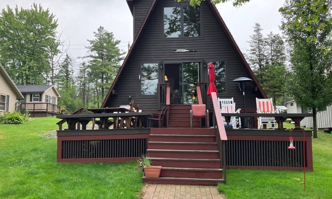 Skaneateles Cottage | A-Frame on Skaneateles Lake