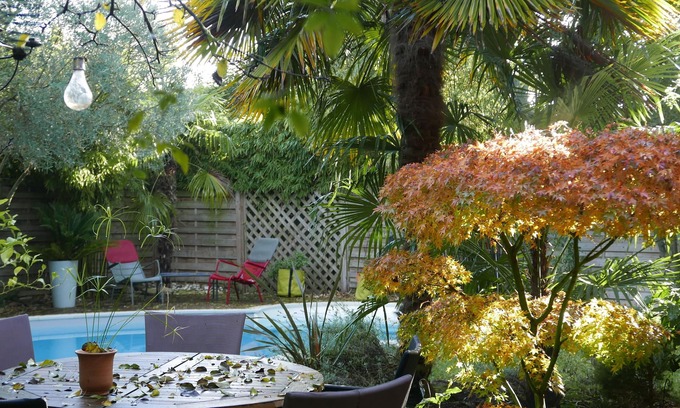 Bonnefoy-Roseraie-Gramont House | a garden in town - TOULOUSE house near metro