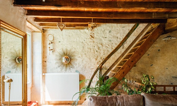 La Boissiere-en-Gatine House | A haven of peace in a restored mill