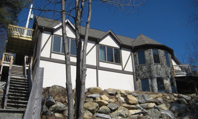 Putnam Station House | A little slice of heaven on Lake George Direct Waterfront Private Dock & Beach!