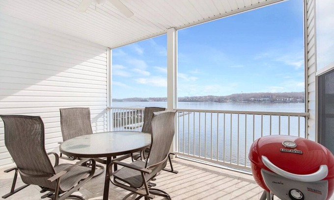 Rocky Mount Condo | A Private Island Condo~3 Bedroom~ Gated Community-Close to the pool- Boat slip