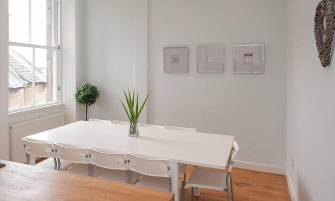Dalry Apartment | A spacious 4-bedroom duplex apartment. Sleeps 10.