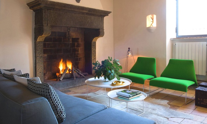 Civita di Bagnoregio House | A unique luxury home, designer interiors, in a fairytale town