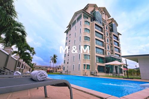 Tanjung Aru Apartment | AA Residen Luxury Condo HOMESTAY 18mins walk Tanjung Aru Beach & GOLF Course, not Beach Side Resort