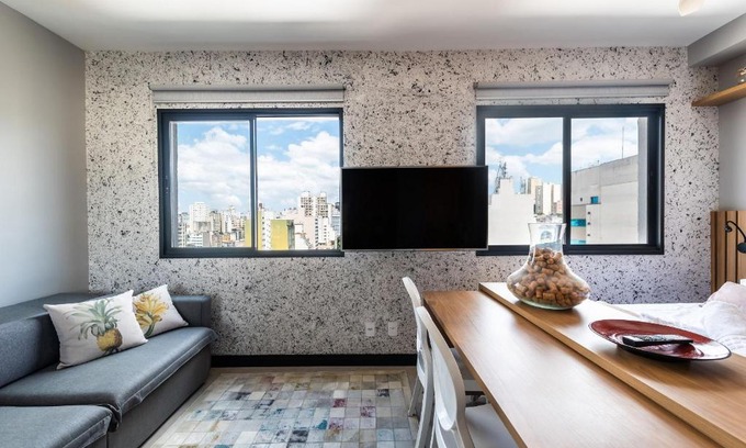 Bela Vista Apartment | AA12 Studio Estiloso e Moderno Único no Bixiga