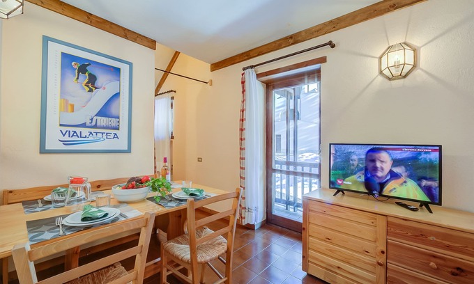 Grangesises Apartment | Abeti A2-17 few min from ski, Sestriere (Grange Sises), Italy