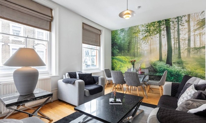 Marylebone Apartment | AC + Patio Mini Castle By Oxford Circus 4BR 2.5Bth