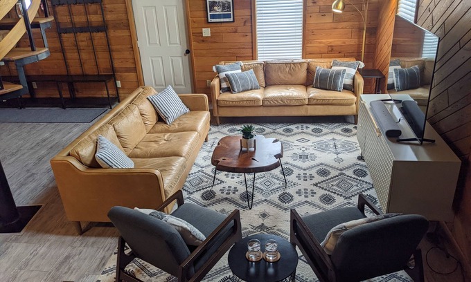 Northface Cabin | Access to everything yet secluded and chic, this hideaway has it all.