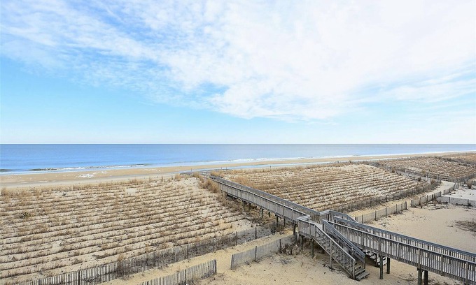 South Bethany House | Activities included up to $300 FREE PER WEEK! FREE DAILY ACTIVITIES! Amazing OCEANFRONT multi-level 5 bedroom, 5 bathroom home! First class accommodations feature open floor plan with fantastic ocean views,