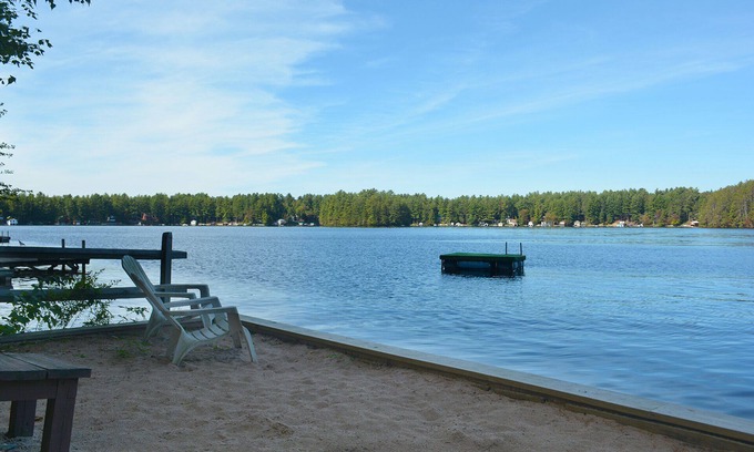 Brantingham House | Adirondack Lakefront - User friendly, great beach, full afternoon sun