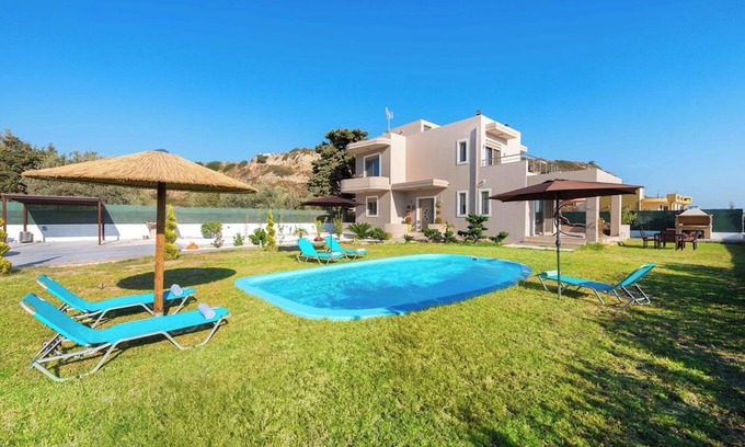 Afandou Apartment | Aelia Luxury Apartment-with swimming pool