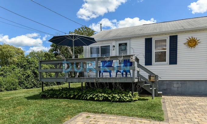 Narragansett House | Affordable Duplex, Close to Beach, Spacious Deck