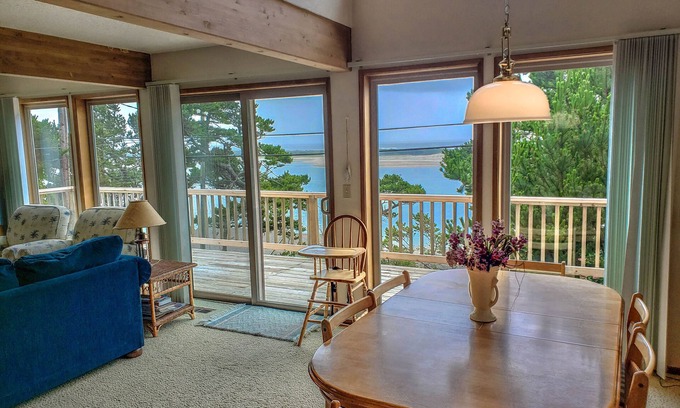 Netarts House | Affordable home with gorgeous bay and ocean views!