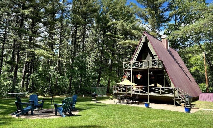 Princeton Cabin | Aframe in the Pines