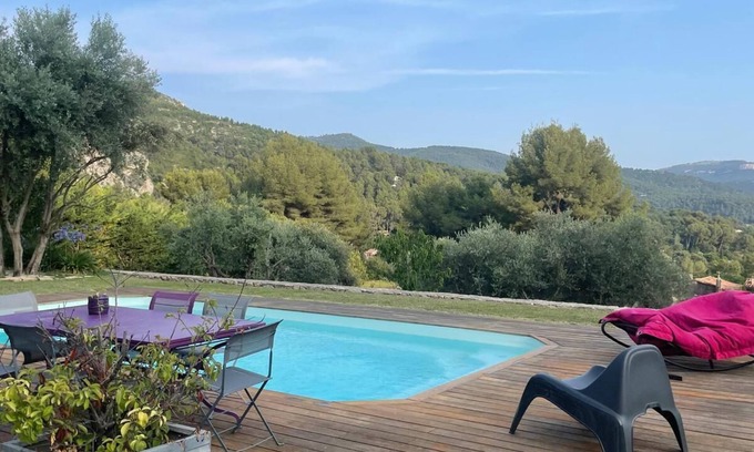 Gemenos House | Agréable Villa Située au Pied du Parc Régional de la Sainte Baume
