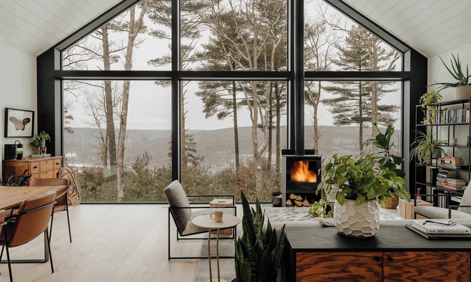 Narrowsburg House | Aigle Noir: Stunning Cabin w/Delaware River Views