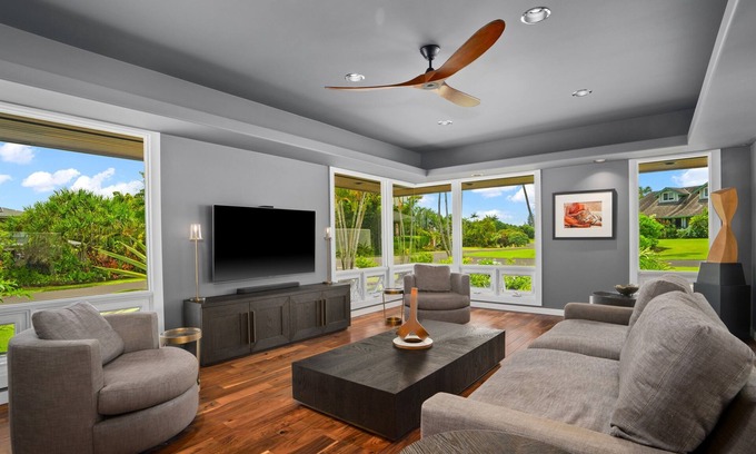 Princeville House | Airconditioned luxury 3 bedroom home