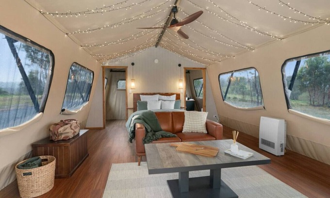 Running Stream RV Rental | Akuna Estate - Adults Only Glamping (Wallaby)