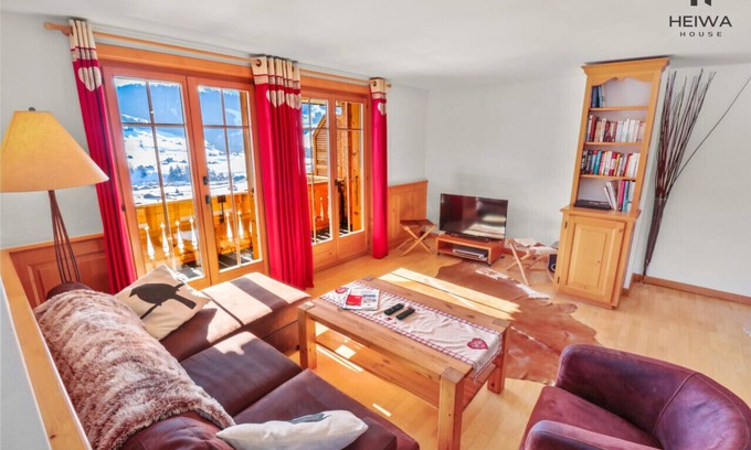 Chateau-d'Oex Apartment | Alexandra 6A - Spacious and comfortable accommodation