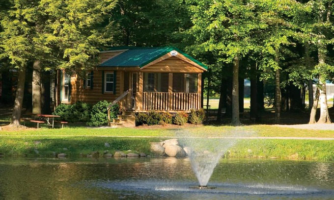 Corinth Resort | Alpine Lake Lakefront Cabin 5