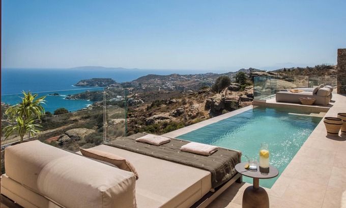 Agia Pelagia Villa | Alta Vista Helios, Breathe in the Cretan Blue by etouri
