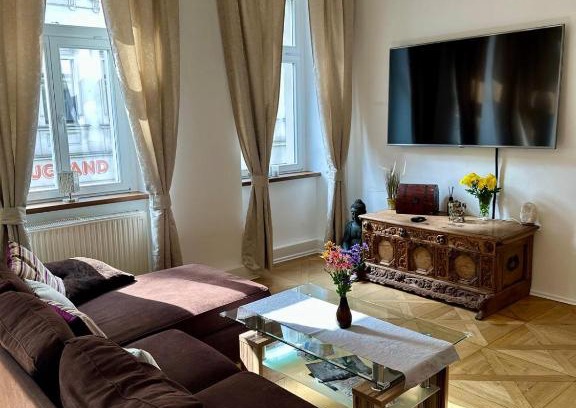 Meissen Apartment | Altstadt Suite 120qm WLAN Balkon 2 Bäder