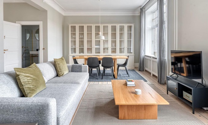 Frederiksberg C Apartment | Amazing Frederiksberg C 2BR w/ Office, nr Carlsberg Byen, by Blueground