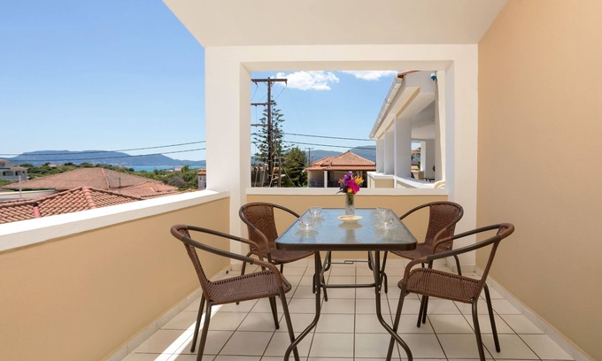 Kalamaki Apartment | Ammos Comfort Apartments - 2 Bedroom Apartment N1, 400m from Kalamaki Beach