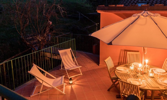 Camaiore Apartment | Amongst Mediterrenean perfumes and colours w/pool, wifi,private parking and AC.