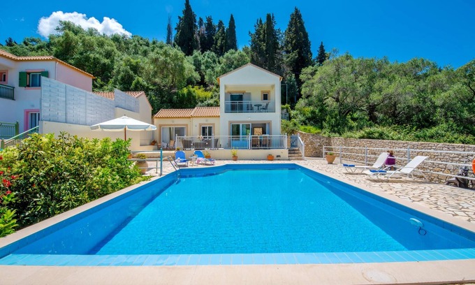 Koutsi Villa | Amphitrite in Paxi with 2 bedrooms and 2 bathrooms