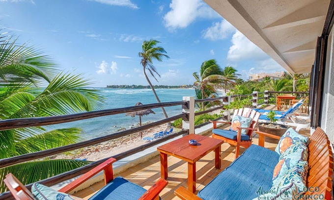 Akumal Condo | An Akumal Classic! Beachfront condo with AC and WiFi!